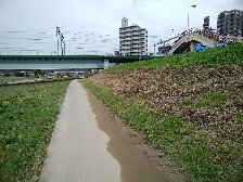 増水跡