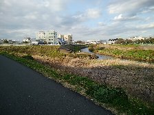落合橋上