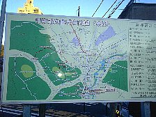 青梅駅観光案内図