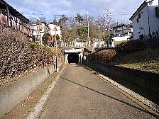 御岳トンネル入り口遠景
