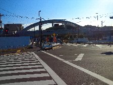 南多摩駅高架工事
