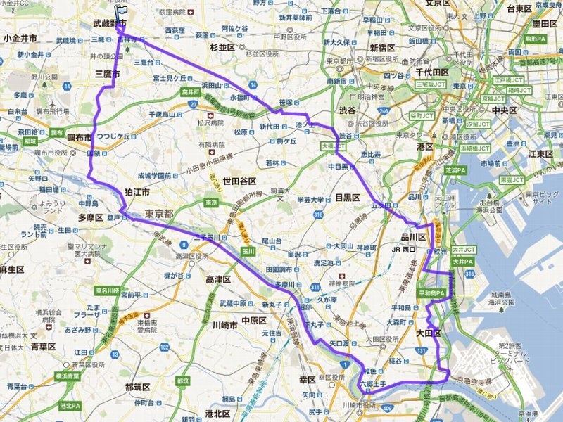 帰りは別の道