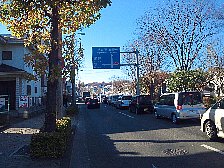 市役所側から