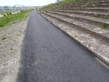 多摩川スピードウェイスタンド跡