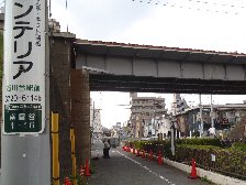 東急池上線石川台駅付近