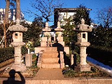 勝海舟の墓