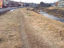 舗装路途切れる