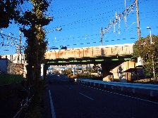 梶が谷貨物駅近く