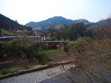橋上から