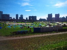 花火大会準備