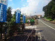 すぐ左折