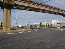 環八を左折