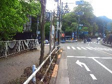 小中野交差点