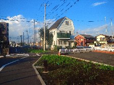 野崎八幡付近