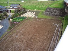 田植え準備