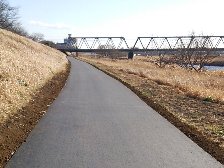 初雁橋の方まできれいに