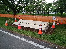 変わったベンチ