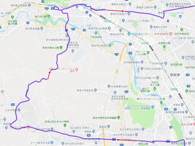 逆向き