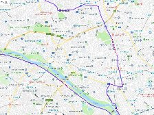 田園調布から自由通り